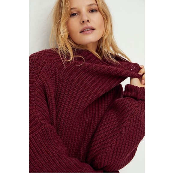 SOLD. Free People Swim Too Deep Sweater - Picture 2 of 9